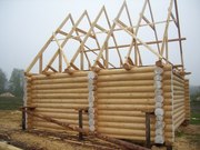 срубы бань дачных домиков