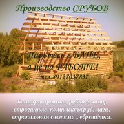 срубы: бани дачи домики