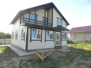 Новый дом 160 м кв  с террасой  в пригороде г. Боровска 85  км от МКАД